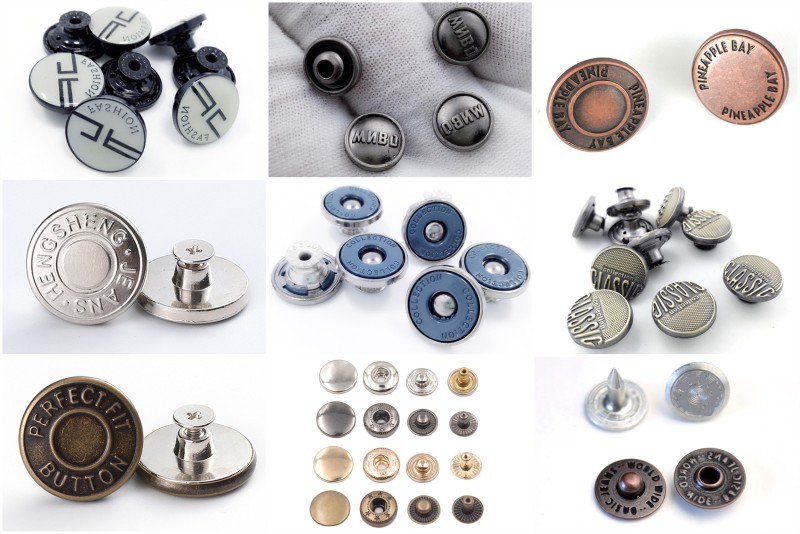 33 Types Of Buttons With Different Compositions And Sizes