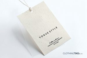 Clothing hang tags