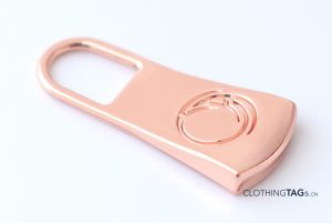 rose gold Metal Zipper Pulls 1238