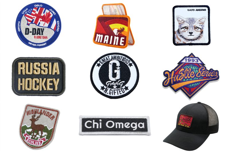 Custom Embroidered Patches No Minimum