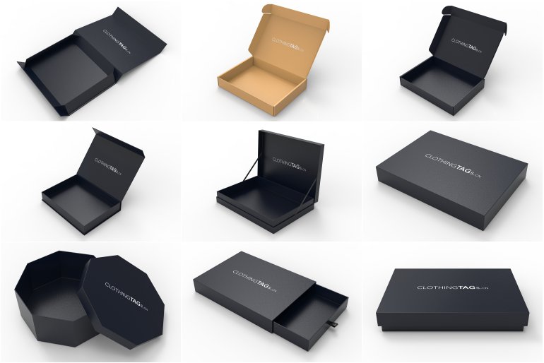 Packaging design for boxes