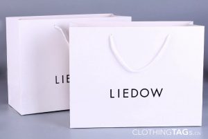 white paper bags with printed logo 2