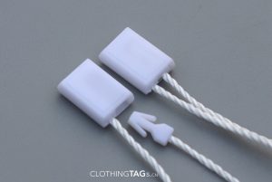 Nylon Hang Tag String - Square Snap Lock Fasteners 1097