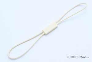 Wax Cotton Square hang Tag String - Double Plug Buckle 1133
