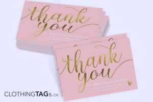 Custom Thank You Card 1706