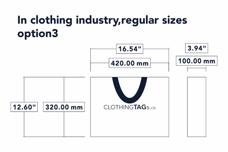 Heat transfer and size labels for footwear industry