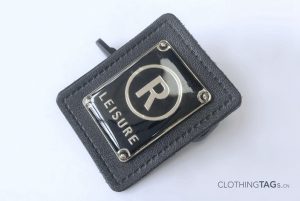 Metal leather patch 1219
