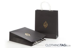 Black kraft paper bags 3