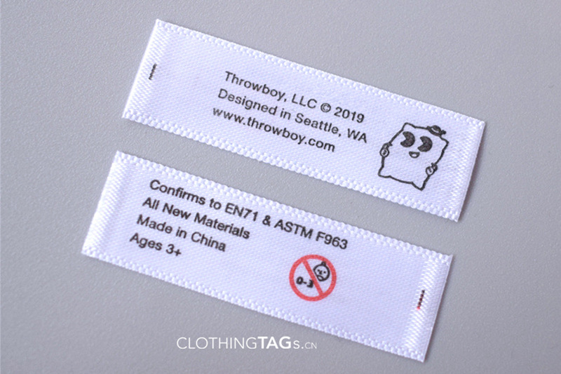 Printed Fabric Labels Photo Gallery | ClothingTAGs.cn
