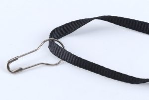 Satin Hang Tag String With Safety Pin 0908