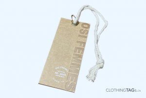 Kraft Embossed Hang Tags