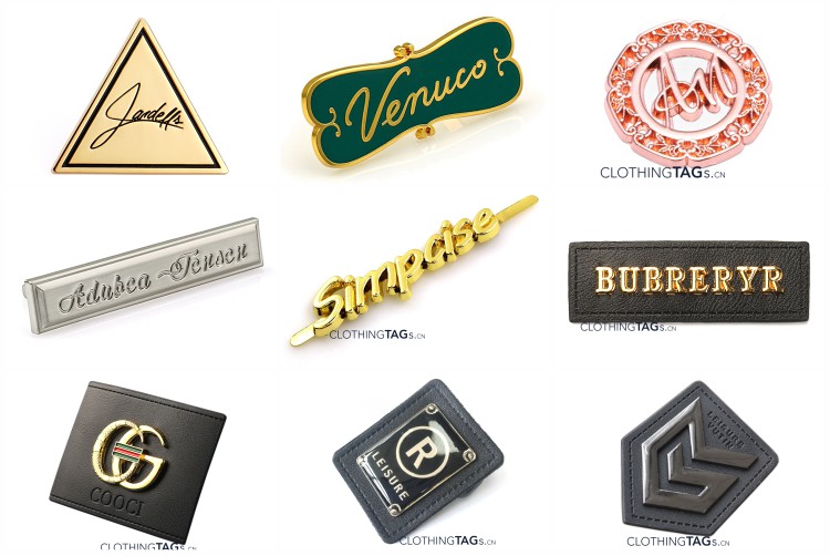 Metal Labels for Bags