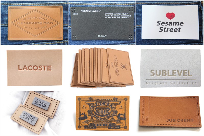 Jeans Leather Patches