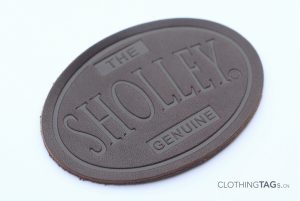 Custom Leather Tags for Hats 1171