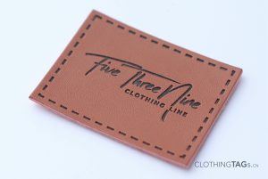 imitation leather labels 1190