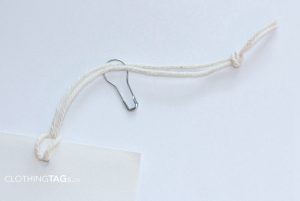 Cotton Hang Tag String with Safety Pin 1222