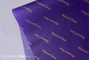 tissue paper with logo printed 641