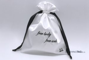 Satin Bags With Logo 929