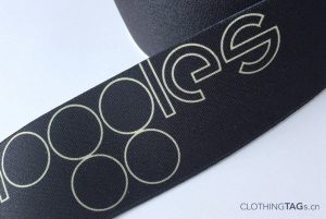 Custom Printed logo elastic band 804