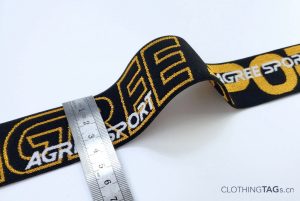 Custom Gold  elastic band 814