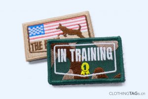 Custom military embroidered patches with logo name 920