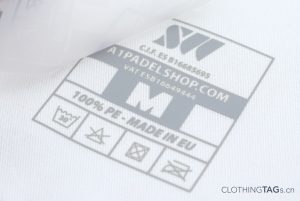 heat transfer clothing labels