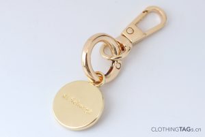 round metal key tags 1243