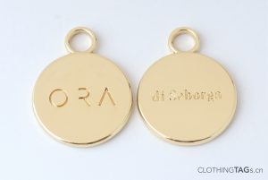 Engraved Round Metal Tags 1246