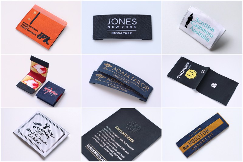 Woven Labels with Logo Name for Clothing 2