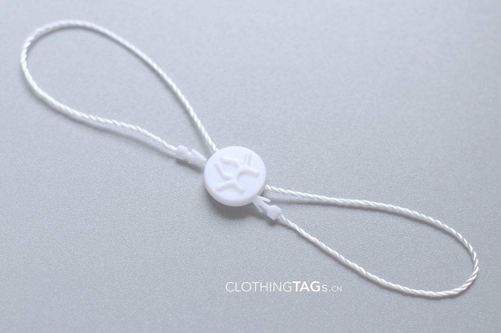 Customized String Tags as Needed - China Hang Tag String, Plastic Clothing  Hang String