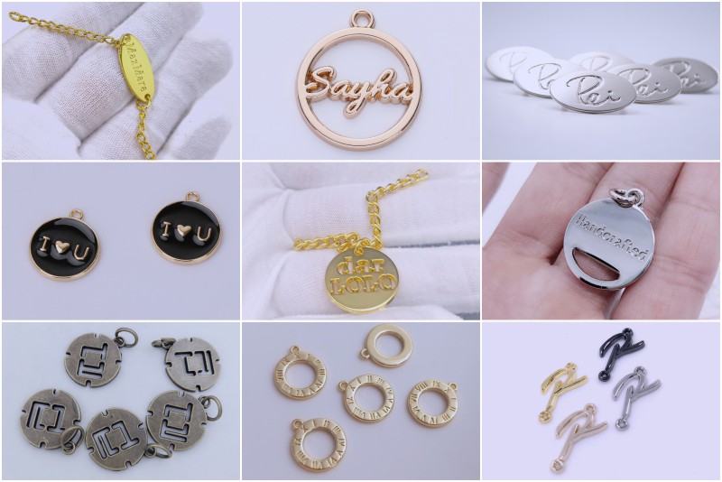 Custom Metal Jewelry Tags Supplier