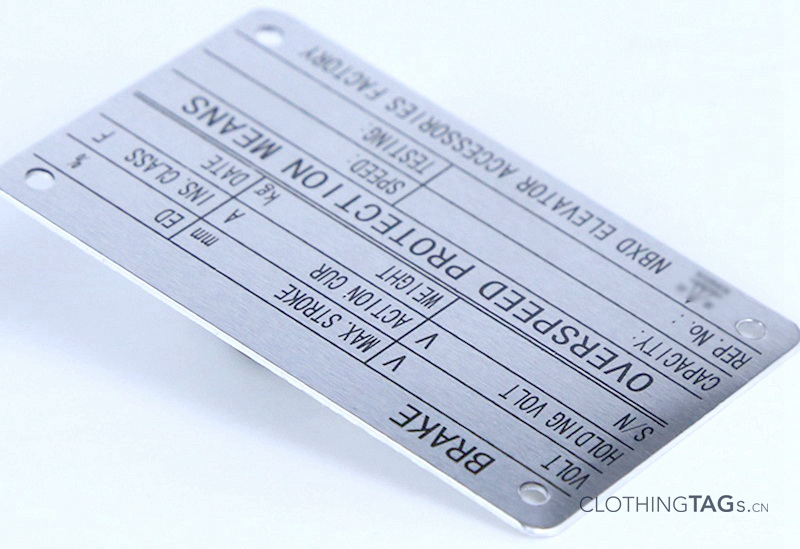 Aluminum Tags  Anodized Aluminum Tags Blank or Engraved 