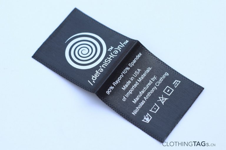 Custom Care Labels For Clothing | ClothingTAGs.cn