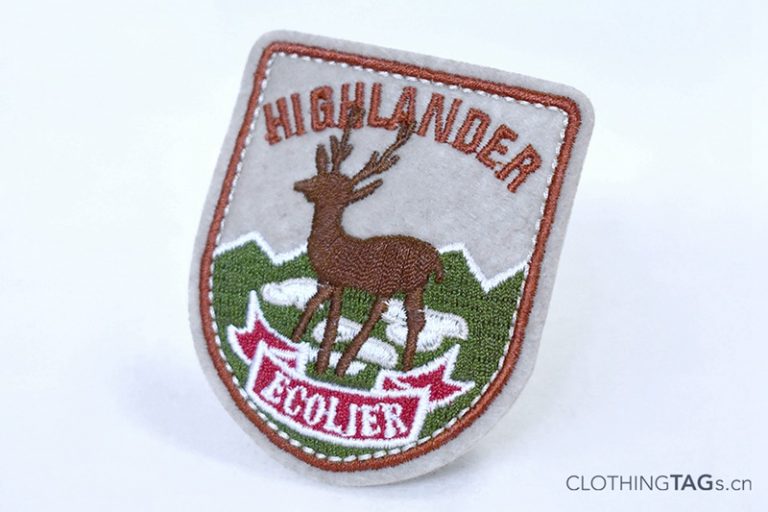Custom Embroidered Patches No Minimum ClothingTAGs.cn