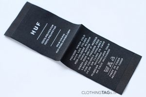 woven care labels