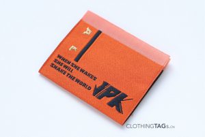 High Definition Damask woven labels