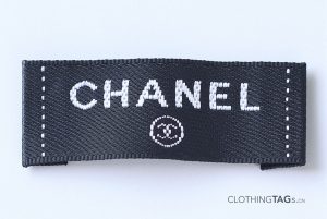 satin woven labels