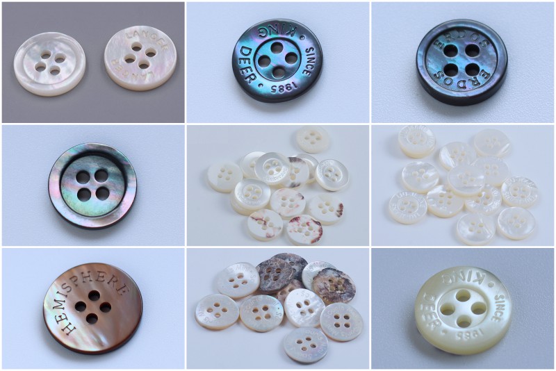 Mother of Pearl Shirt Buttons