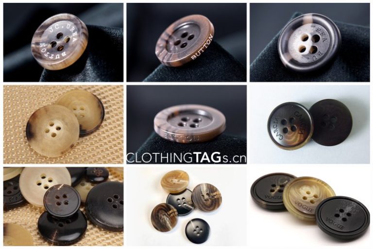 Urea Buttons Imitate Horn Buttons ClothingTAGs.cn