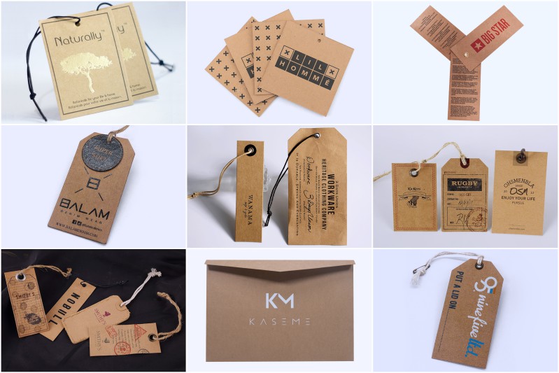 Custom Kraft Hang Tags