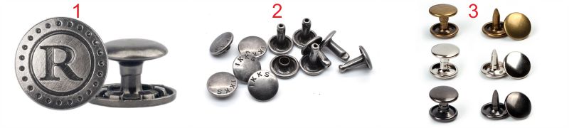 Leather rivets