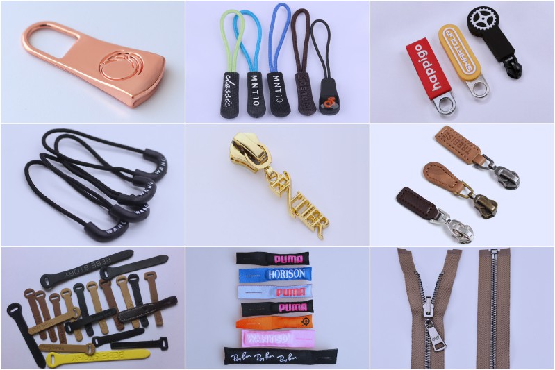 Custom Zipper Pulls Sliders With Logo