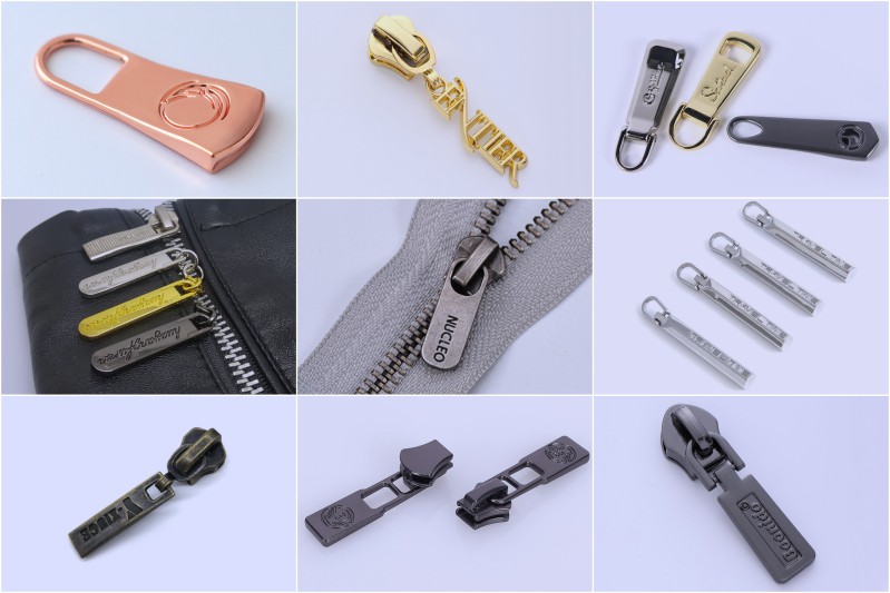 Custom Metal Zipper Pulls