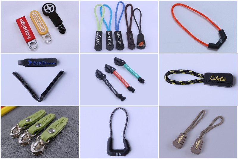 Custom Rubber Zipper Pulls