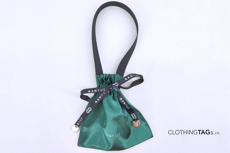 Custom Satin Bags With Logo | Silk Drawstring Pouch | ClothingTAGs.cn