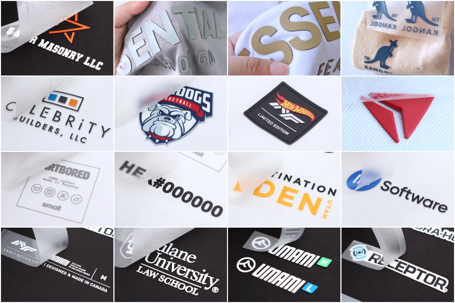 Custom Heat Transfer Logos Printing For T Shirts