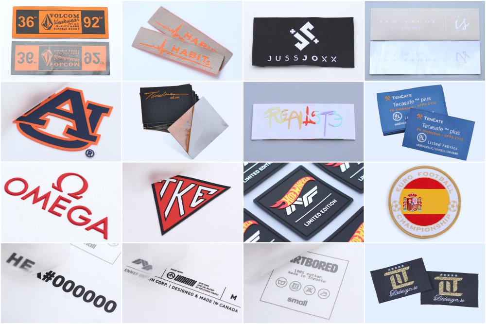 Custom Iron On Labels for Clothing