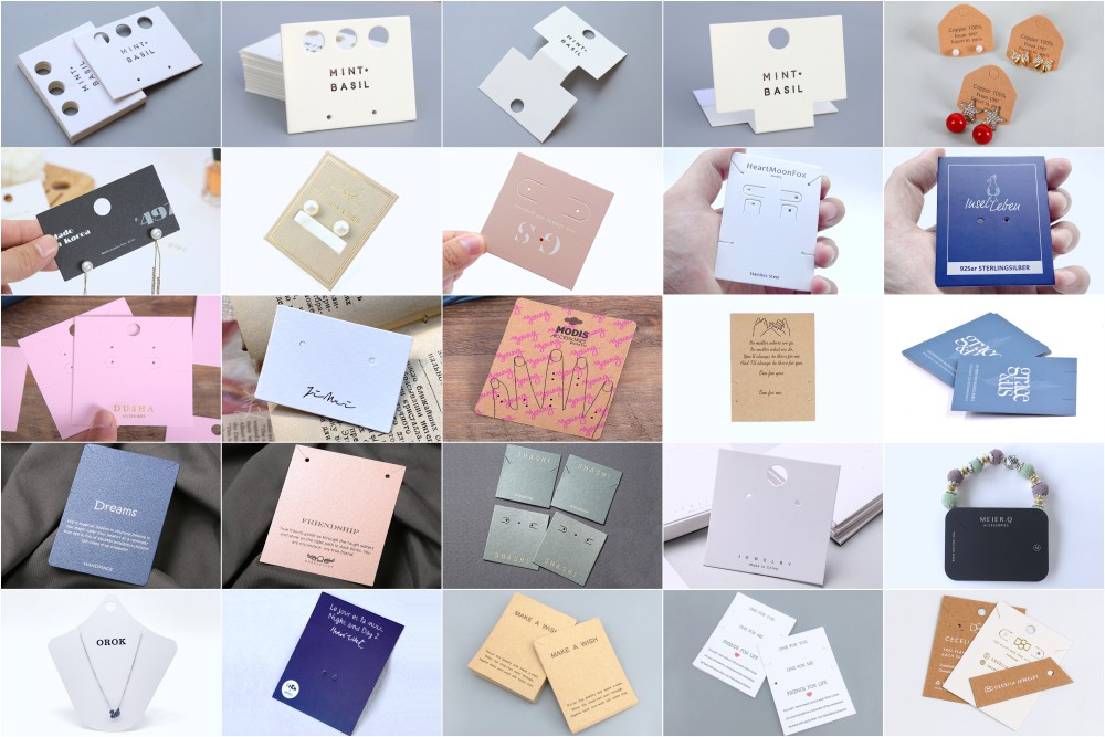 Custom Jewelry Hang Tags With Logo