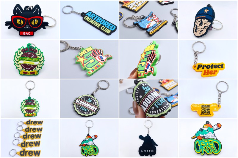 Custom Rubber PVC Keychains