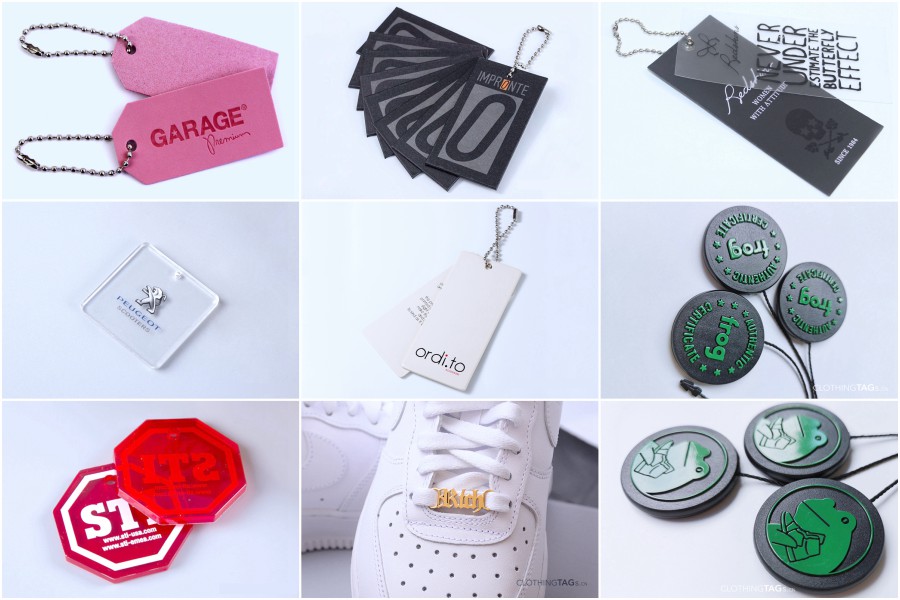 Custom Fabric Hang Tags For Clothing: Canvas, Lace, Satin